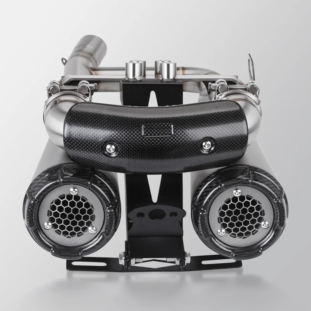 Complete Vehicle Reconditioning Kit for NINJA ZX 4R 4RR Carbon Fiber Motorcycle Exhaust Pipe Upgrade New Condition